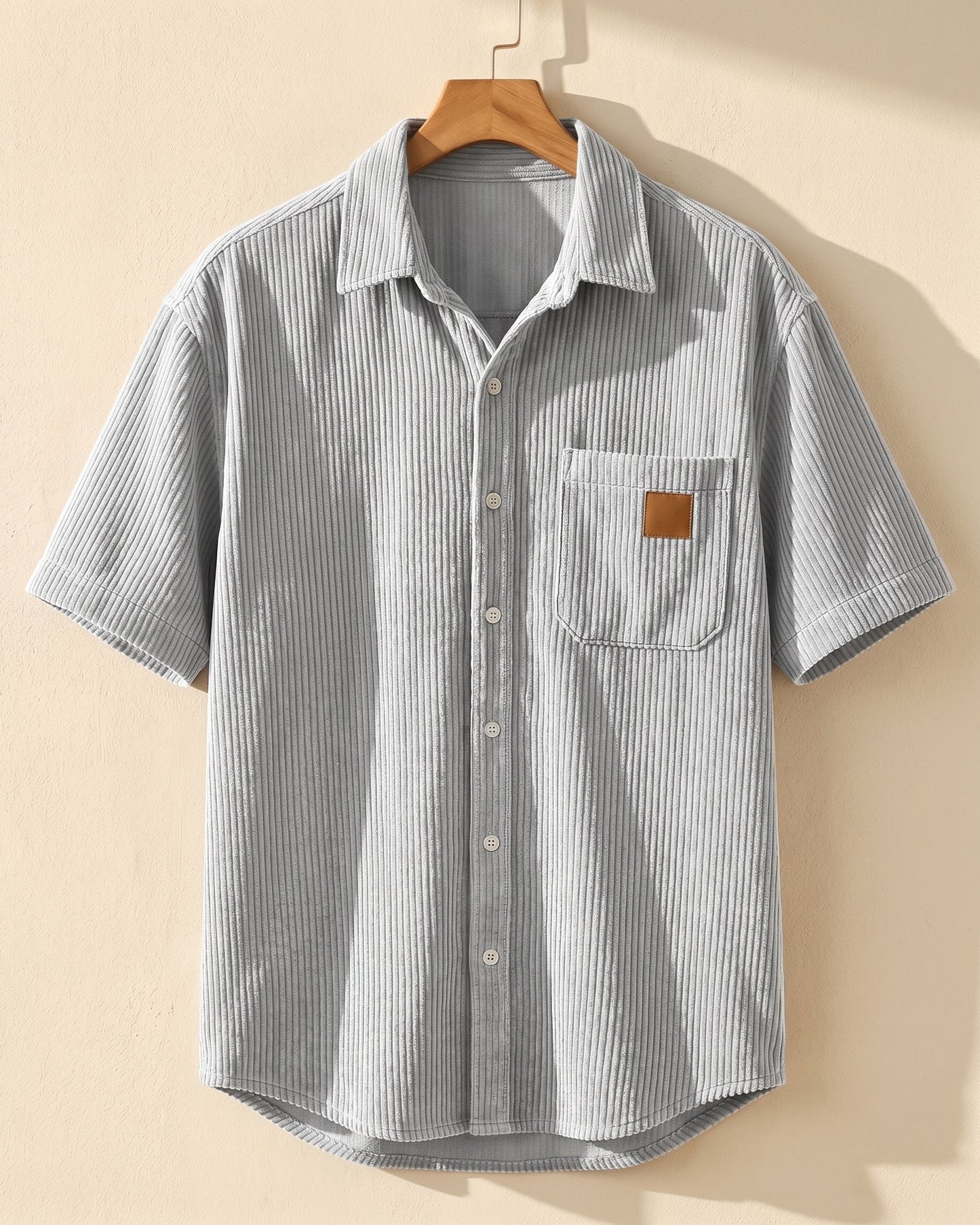 Massimo Corduroy Short-Sleeve Shirt