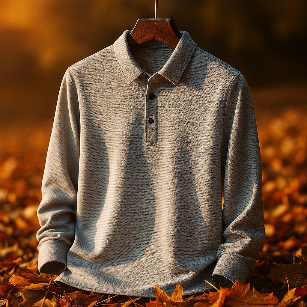 Lorenzo Long-Sleeve Polo