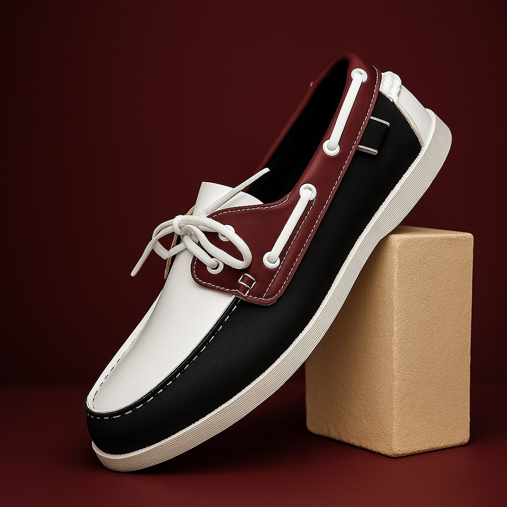 Riccardo Leather Boat Shoes