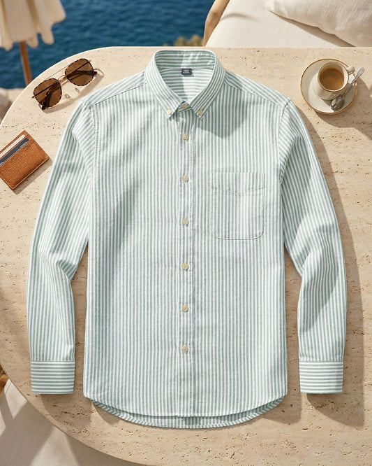 Dario Cotton Button-Down Shirt
