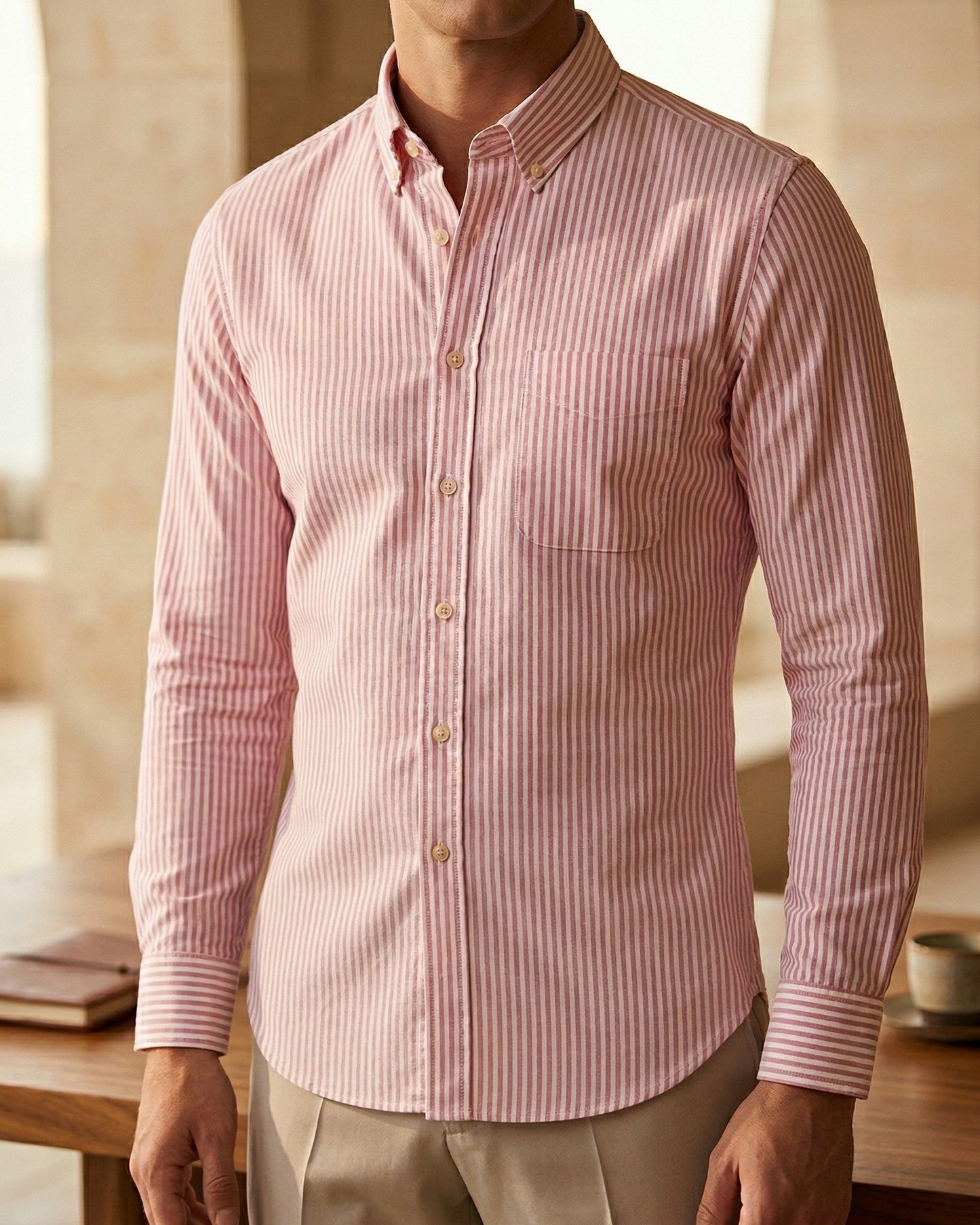 Dario Cotton Button-Down Shirt
