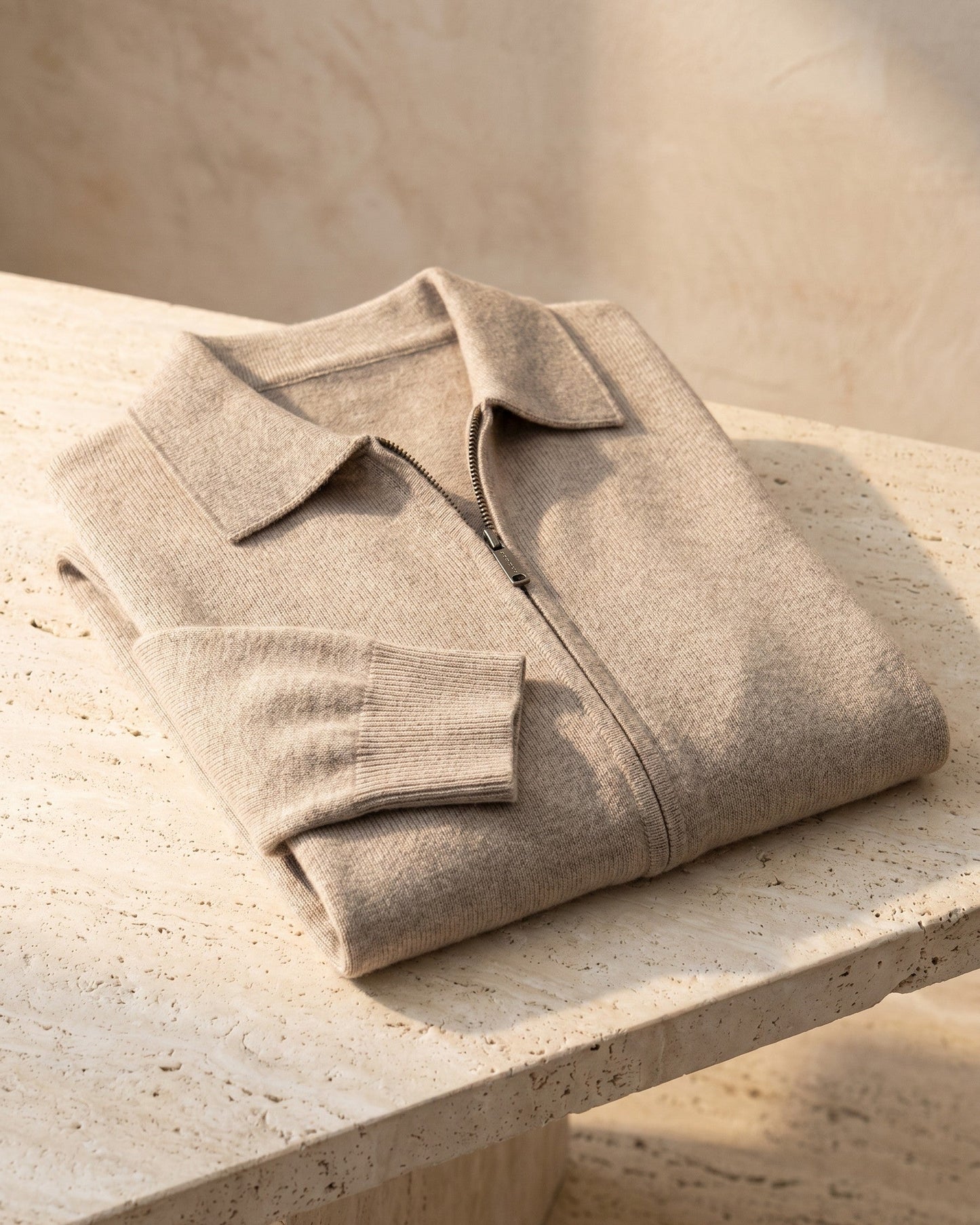 Rodolfo Cashmere Zip-Through Jacket