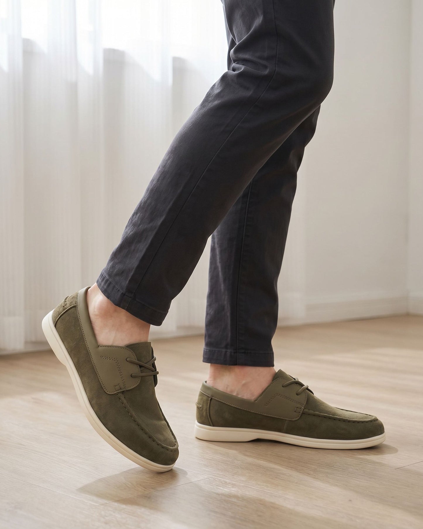Feliciano Suede Boat Shoe