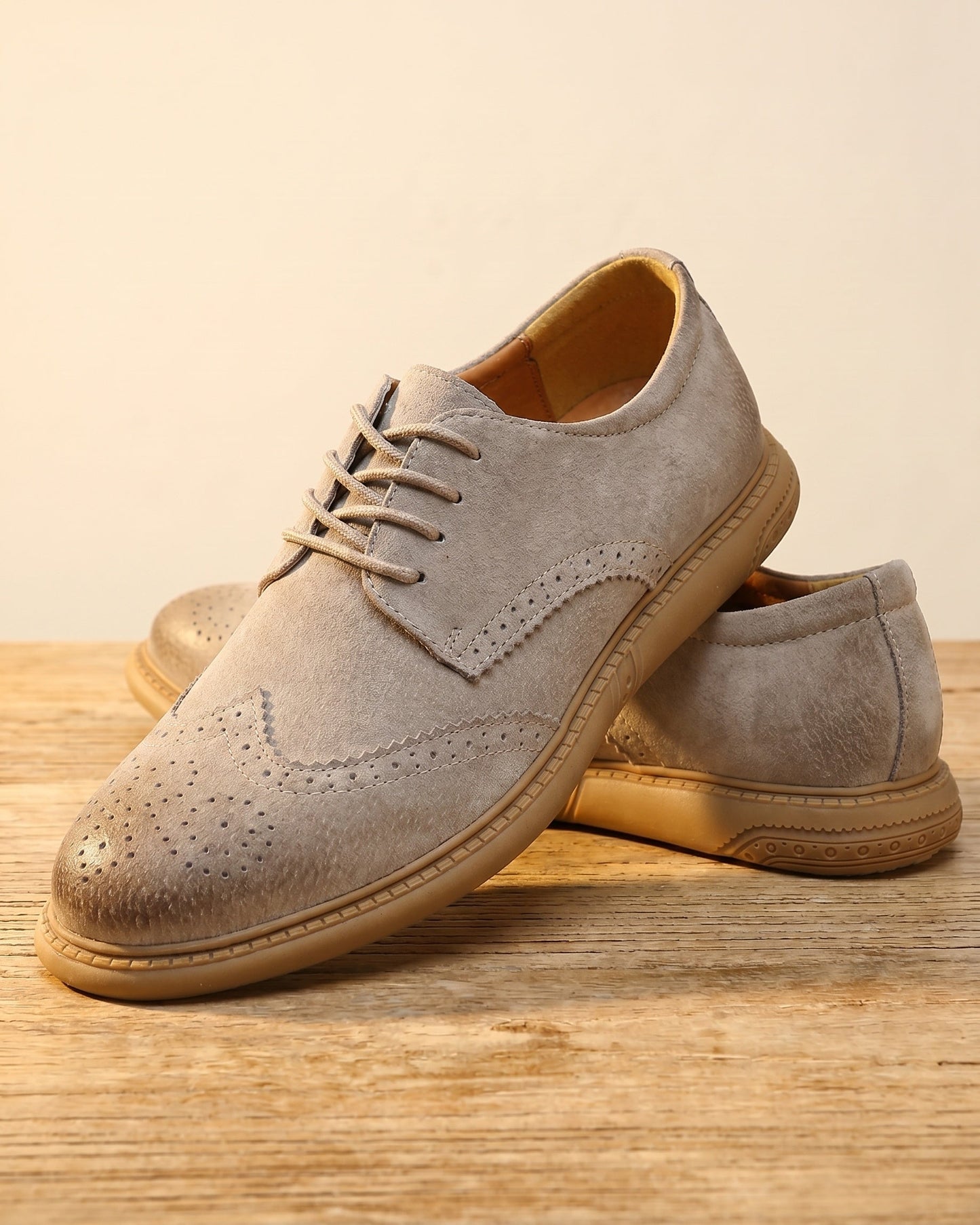 Raimondo Suede Brogue Oxford