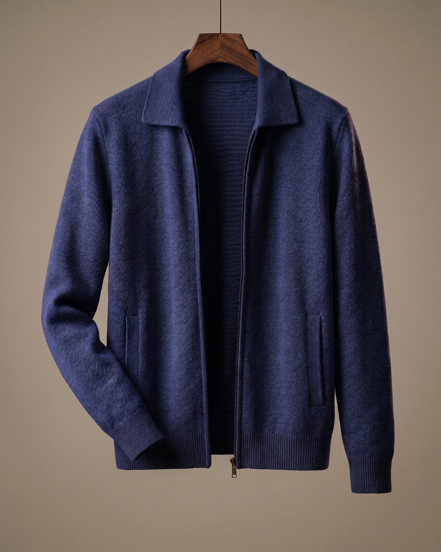 Rodolfo Cashmere Zip-Through Jacket