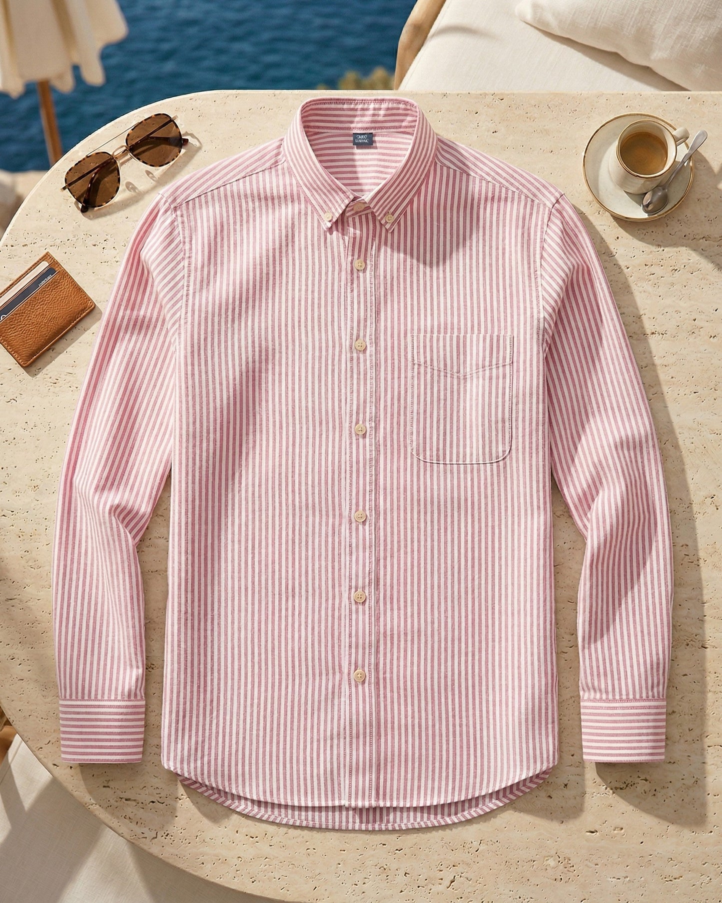 Dario Cotton Button-Down Shirt